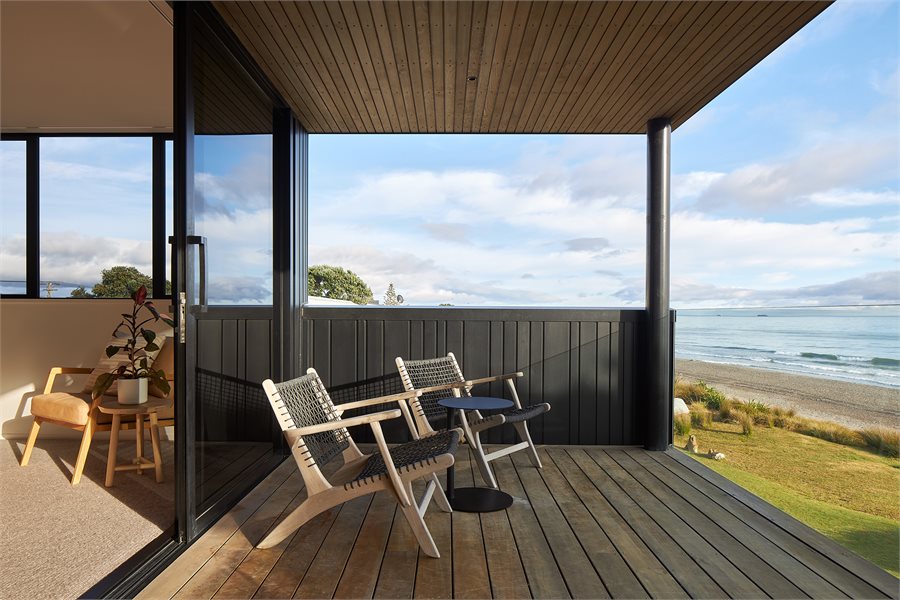 Metro Series Sliding Doors open up to the ocean breeze