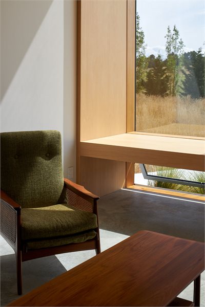 Fresh air flows through the low awning windows